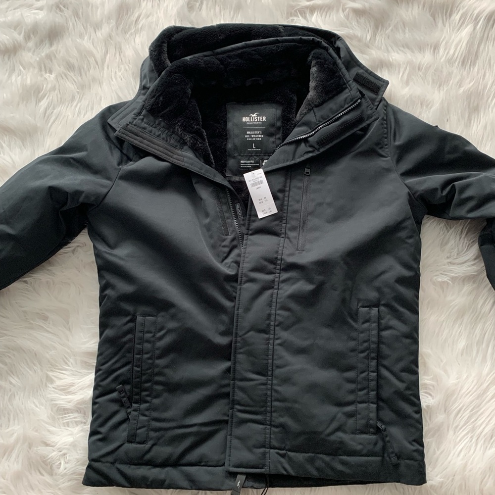 Hollister mens jacket NWT